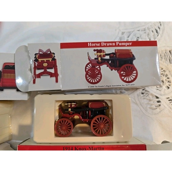 6 Reader's Digest Diecast model VTG Firefighter Fire Trucks 1999 2000 2001 - Picture 8 of 8